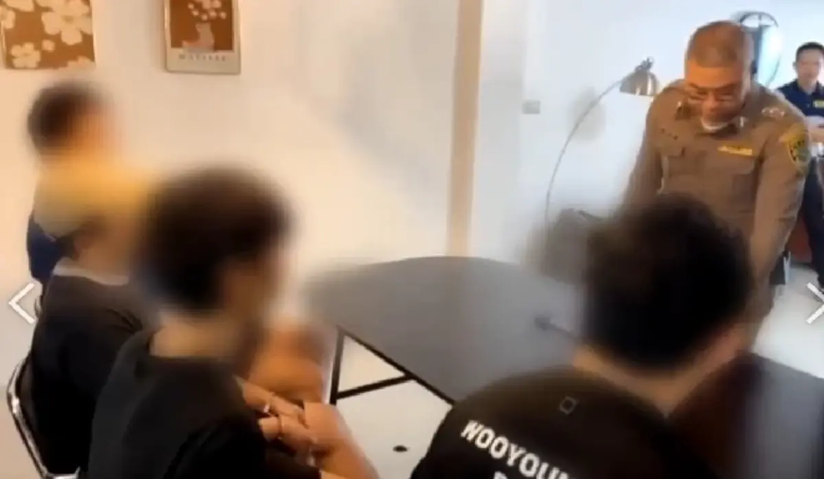 ตำรวจสอบสวนกลาง ปฏิบัติการบุกทลายแก๊งคอลเซ็นเตอร์ชาวเกาหลีใต้