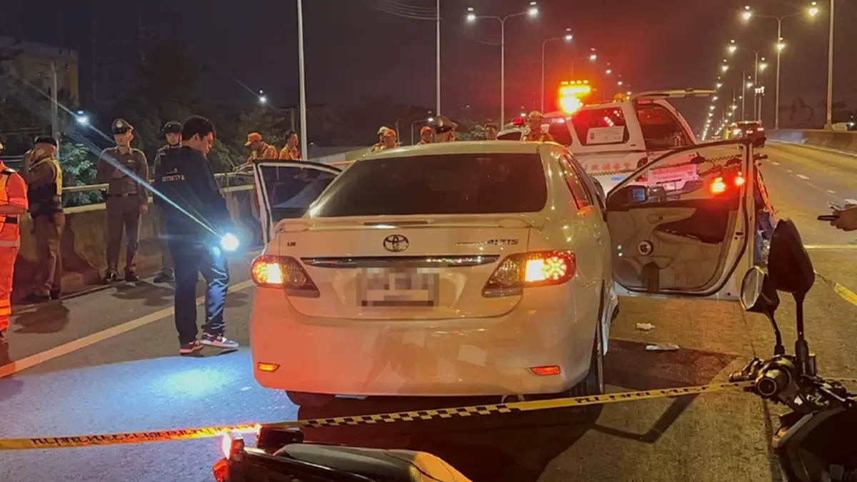 เปิดวงจรปิด ล่า"Vellfire"นาทีก่อนก่อเหตุ ไล่ตามประกบ ทะเบียนชัด