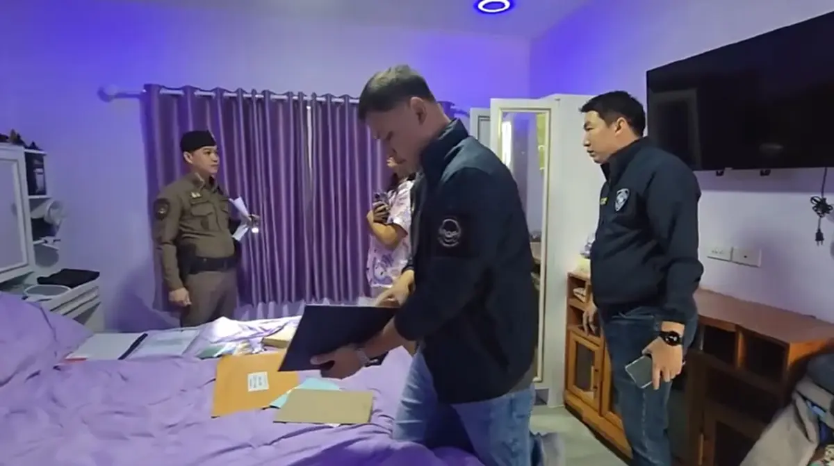 โดนแล้ว "บ้านทรัพย์มหาศาล" เจ้ามือหวยรายใหญ่ ยึดโพยเกือบ 4 พันใบ