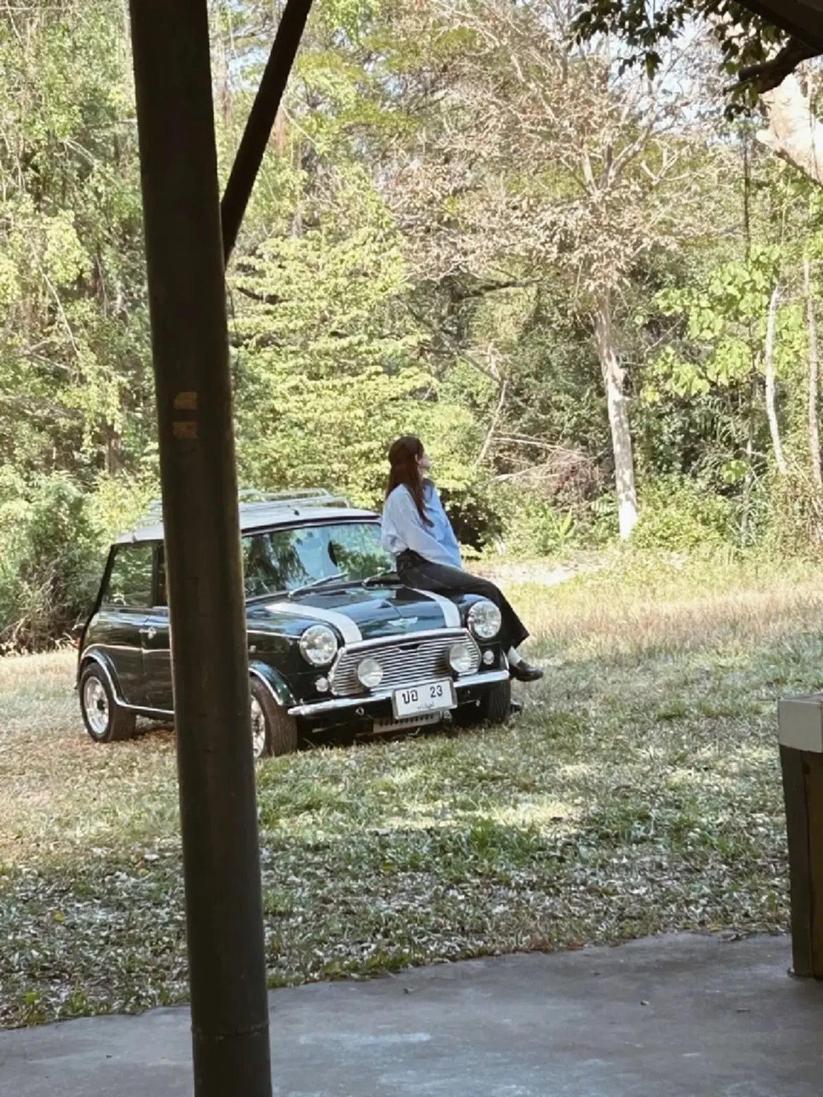 โบว์ แวนดา เปิดภาพรถมินิ พ่อปอ ให้ น้องมะลิ แฟนๆส่องเลขทะเบียน