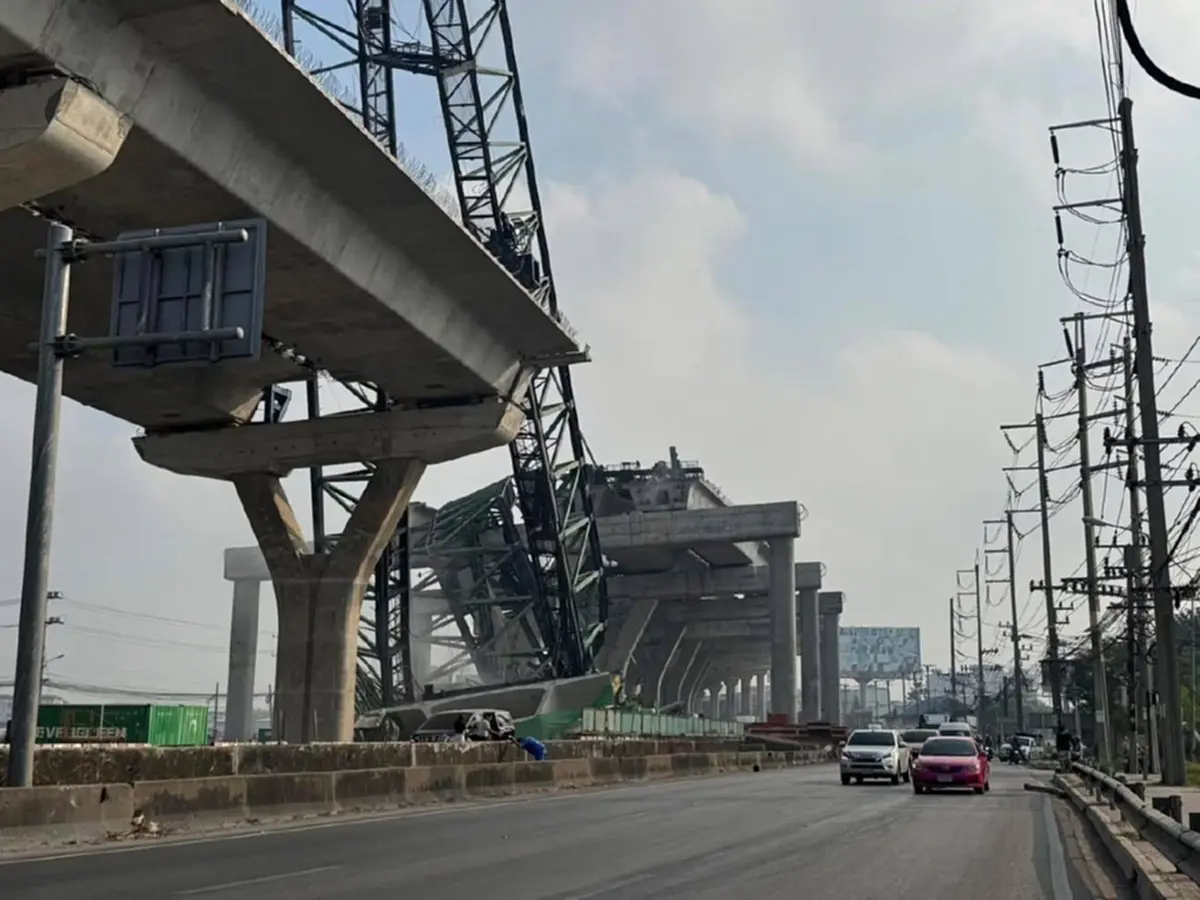 เปิดรายชื่อผู้เสียชีวิต เหตุเครนถล่มพระราม 2 เร่งเคลียร์กู้ร่าง