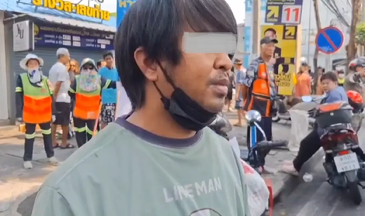 สลดรับปีใหม่ หนุ่ม 27 พุ่งชนไรเดอร์ ร่างกระเด็นโดนซ้ำดับคาที่