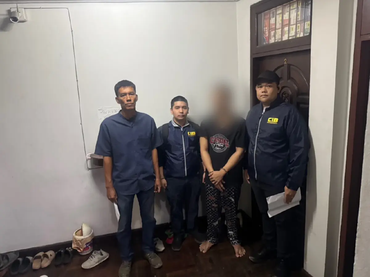 ตำรวจสอบสวนกลาง (CIB) รวบหนุ่มแสบก่อคดีกระทำชำเราต่อเนื่อง