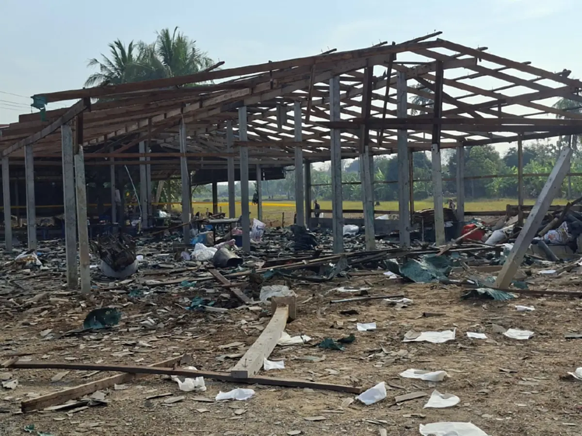 เปิดจำนวนผู้เสียชีวิต-บาดเจ็บ เหตุโรงงานพลุระเบิด สุพรรณบุรี