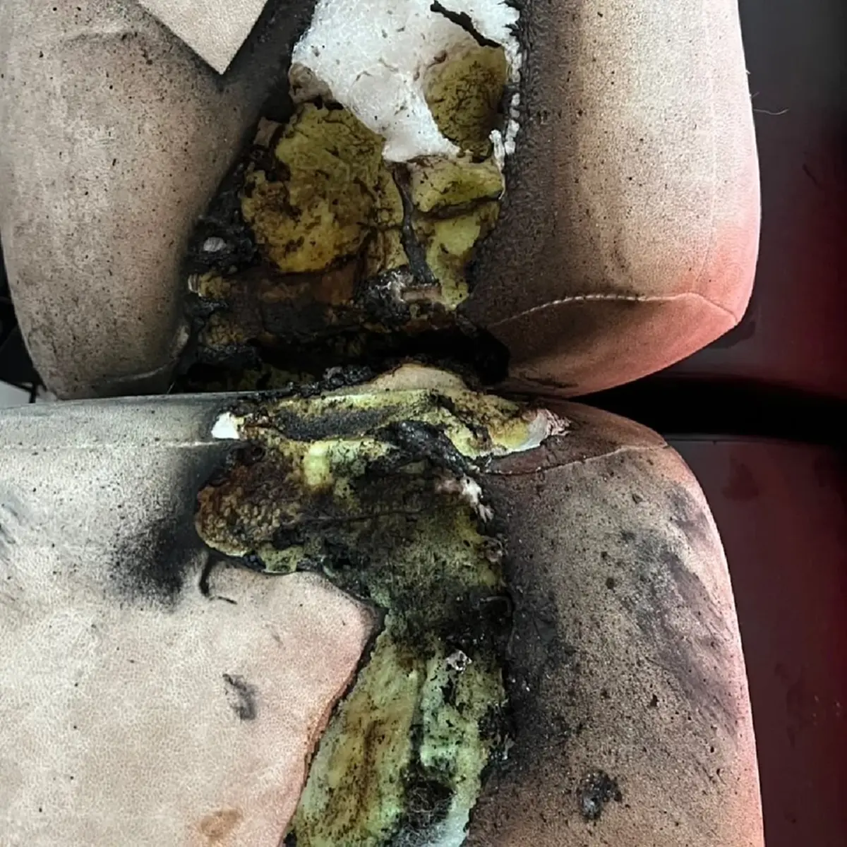 ระทึกกลางบ้าน! “นก จริยา” แชร์อุทาหรณ์ แบตสำรองหลานระเบิด