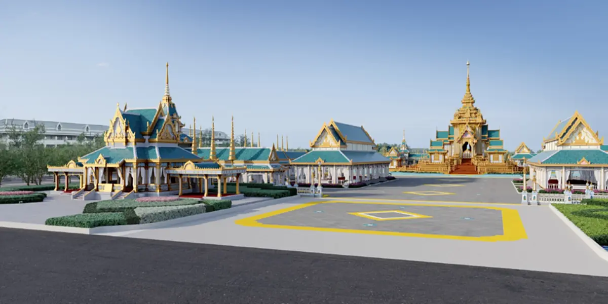 เปิดภาพแบบพระเมรุมาศ สมเด็จพระพันปีหลวง ยึดตามโบราณราชประเพณี