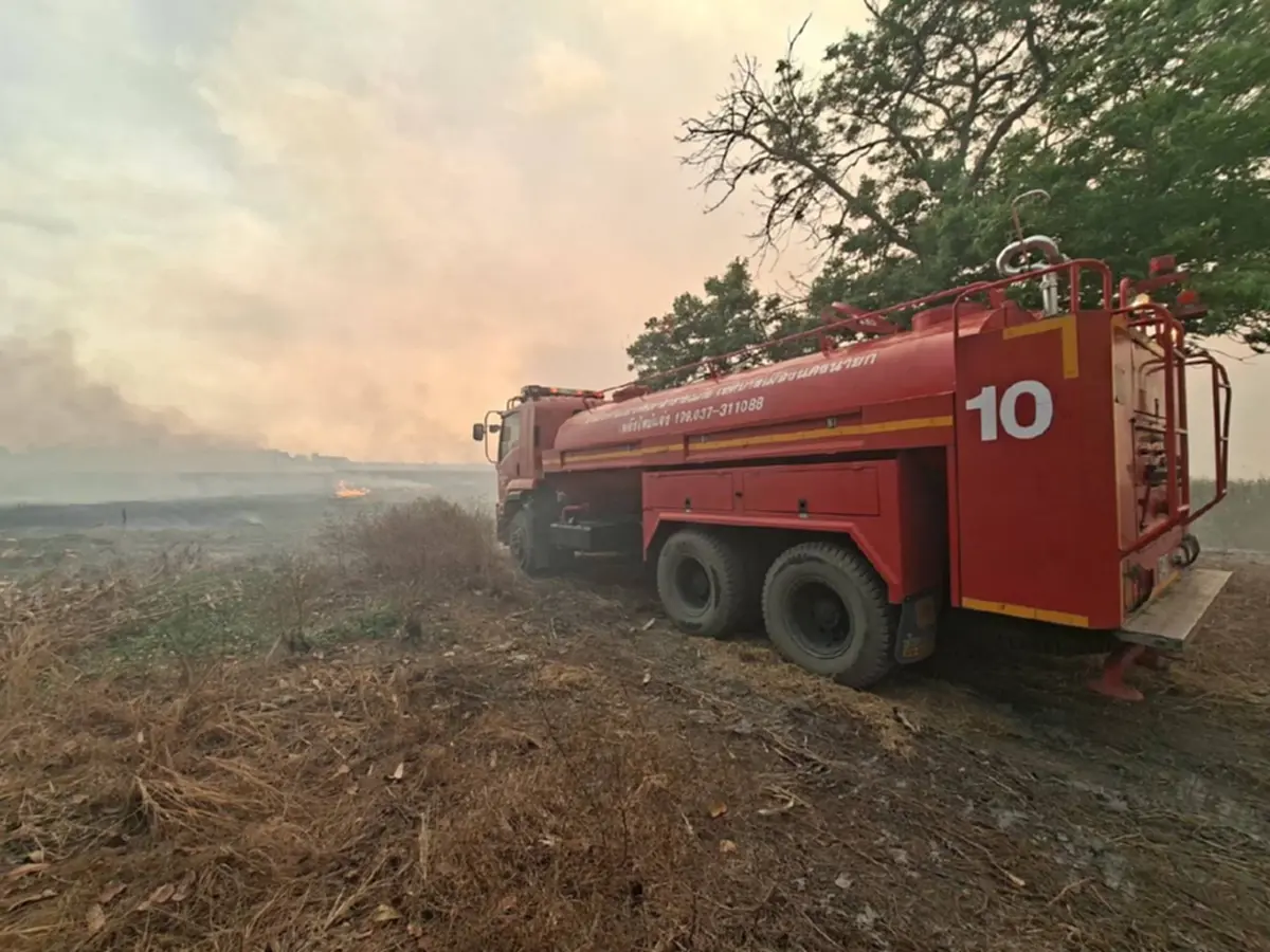 ชาวบ้านซัดทอด ชี้ตัวคนก่อเหตุ เผาทุ่งนา จนไฟลุกลามกว่า 10,000 ไร่