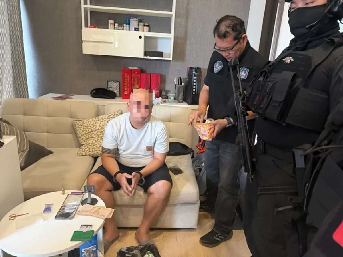 ผบช.ปส. ปิดเกมขบวนการยาเสพติดข้ามชาติ รวบบอสชาวไต้หวัน