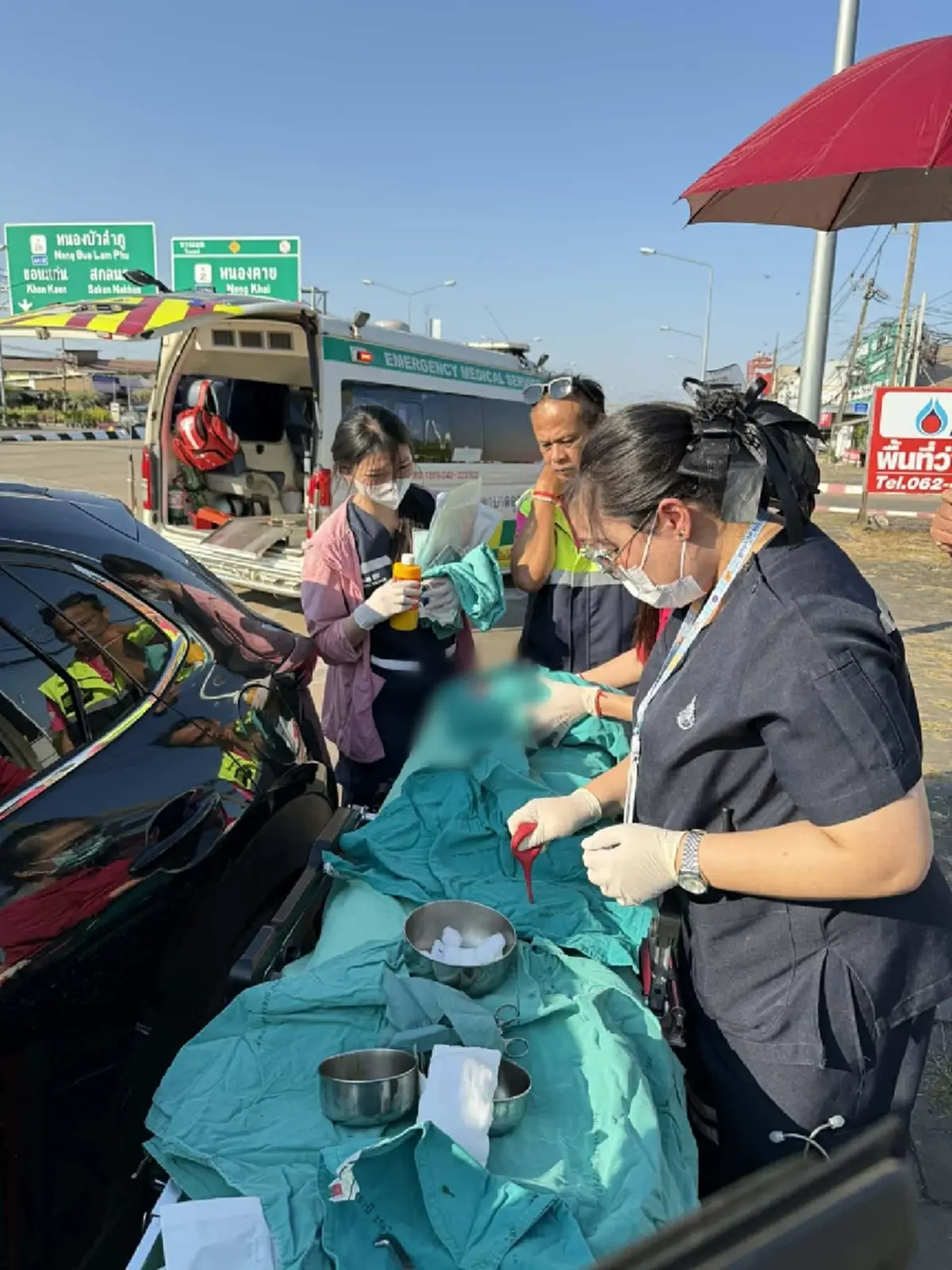 รู้แล้วทะเบียนอะไร สาวคลอดลูกบนรถ เจ้าของมาบอกชาวเน็ตเอง