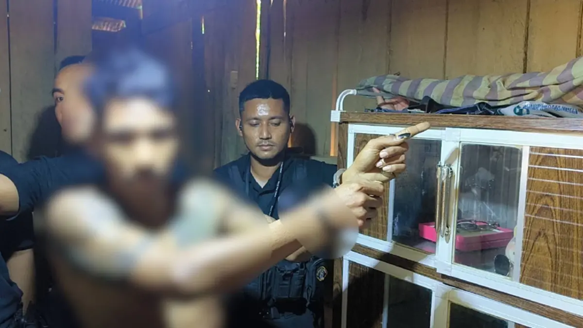 จ๋อยเลย หนุ่ม 27 โชว์เก๋า ยิงปืนขึ้นฟ้า สุดท้ายนั่งคอตก