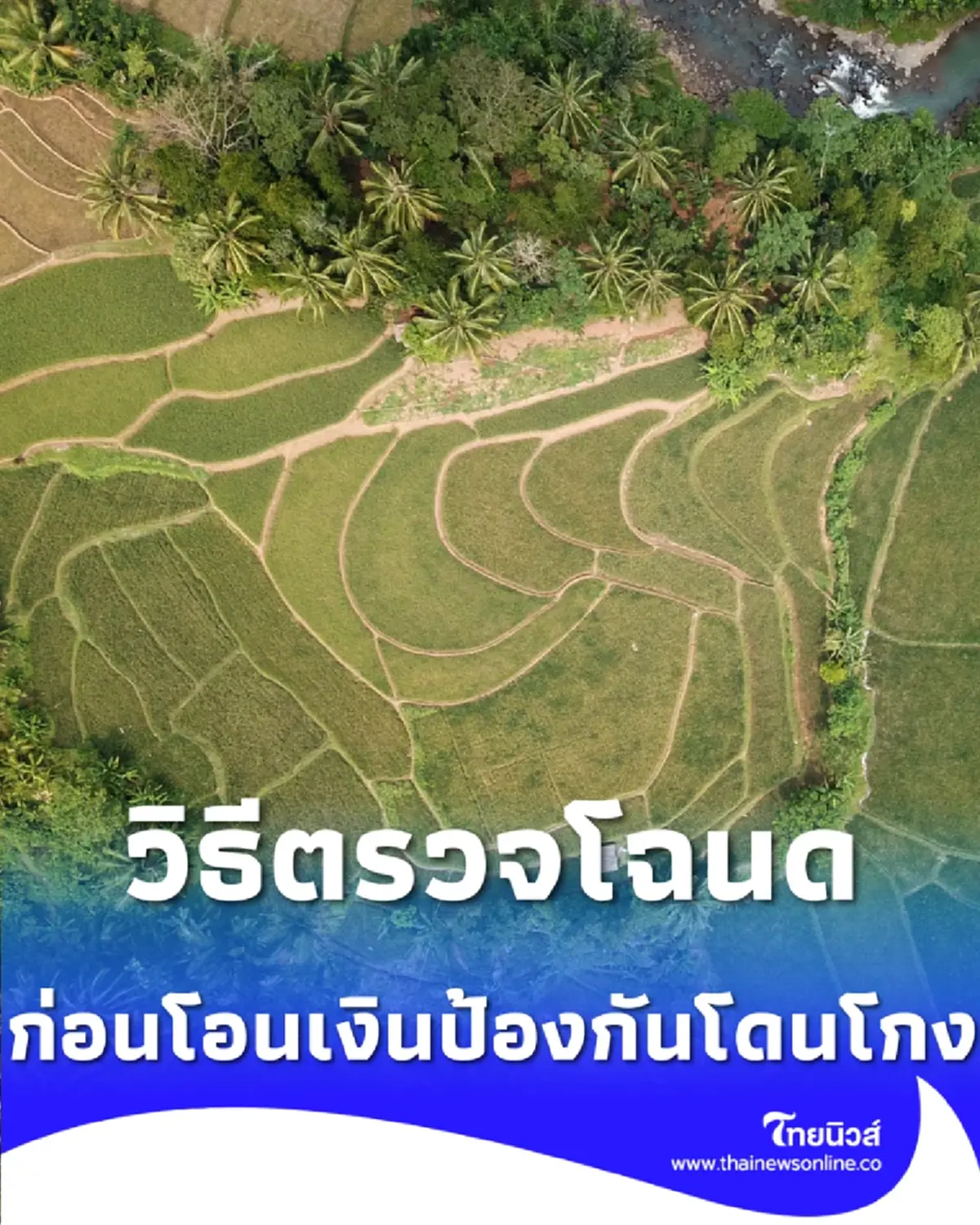 แนะวิธีเช็ก โฉนดแท้ ให้ชัวร์ ก่อนโอนเงินซื้อที่ดิน ป้องกันถูกหลอก