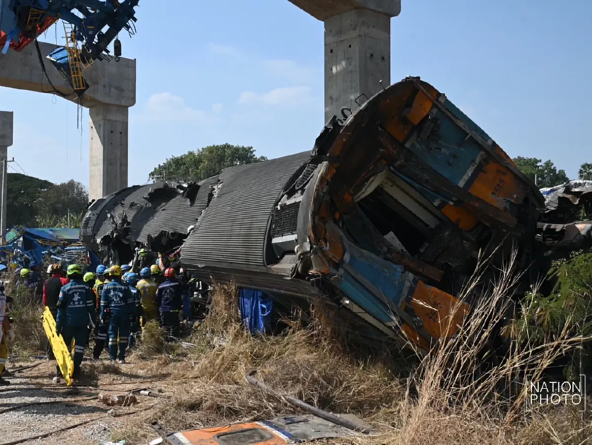 ลุงสัปเหร่อเล่าลางสังหรณ์ ก่อนเหตุเครนถล่ม ใจสลายต้องมาทำศพลูก