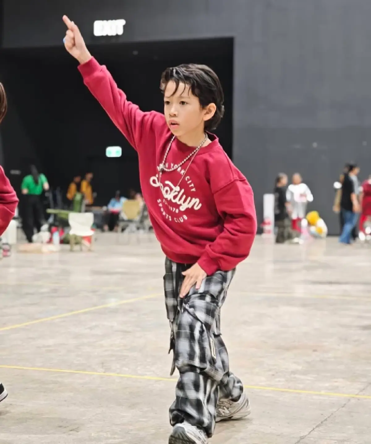 เปิดภาพล่าสุด  ลูกชายพระเอกดัง โตแล้ว  ออร่าความตั้งใจมาเต็ม