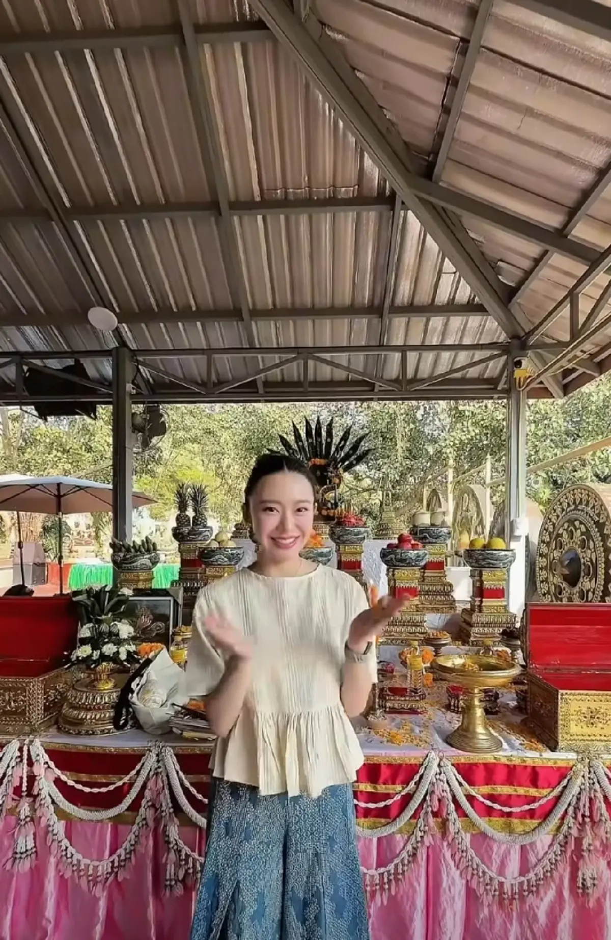 เลขขันน้ำมนต์ มายด์-สงกรานต์ บวงสรวงพ่อปู่ศรีสุทโธ คำชะโนด