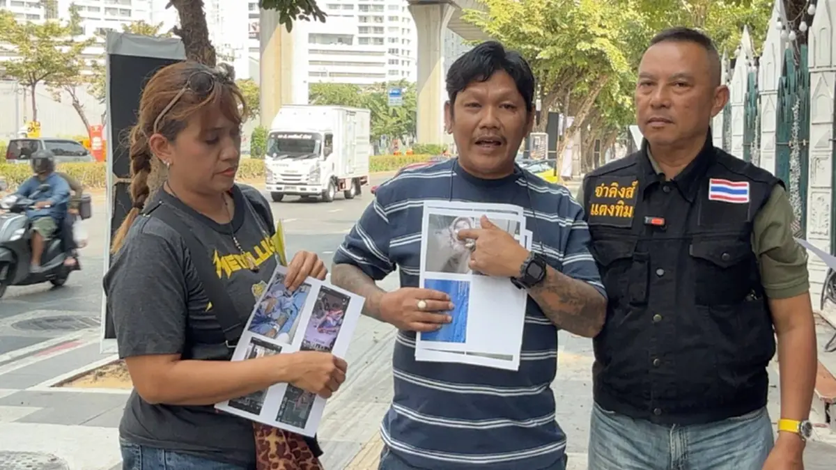 พ่อค้าร้านรองเท้า ตลาดนกฮูกร้อง "จ่าคิงส์" ถูกวัยรุ่นทำร้าย