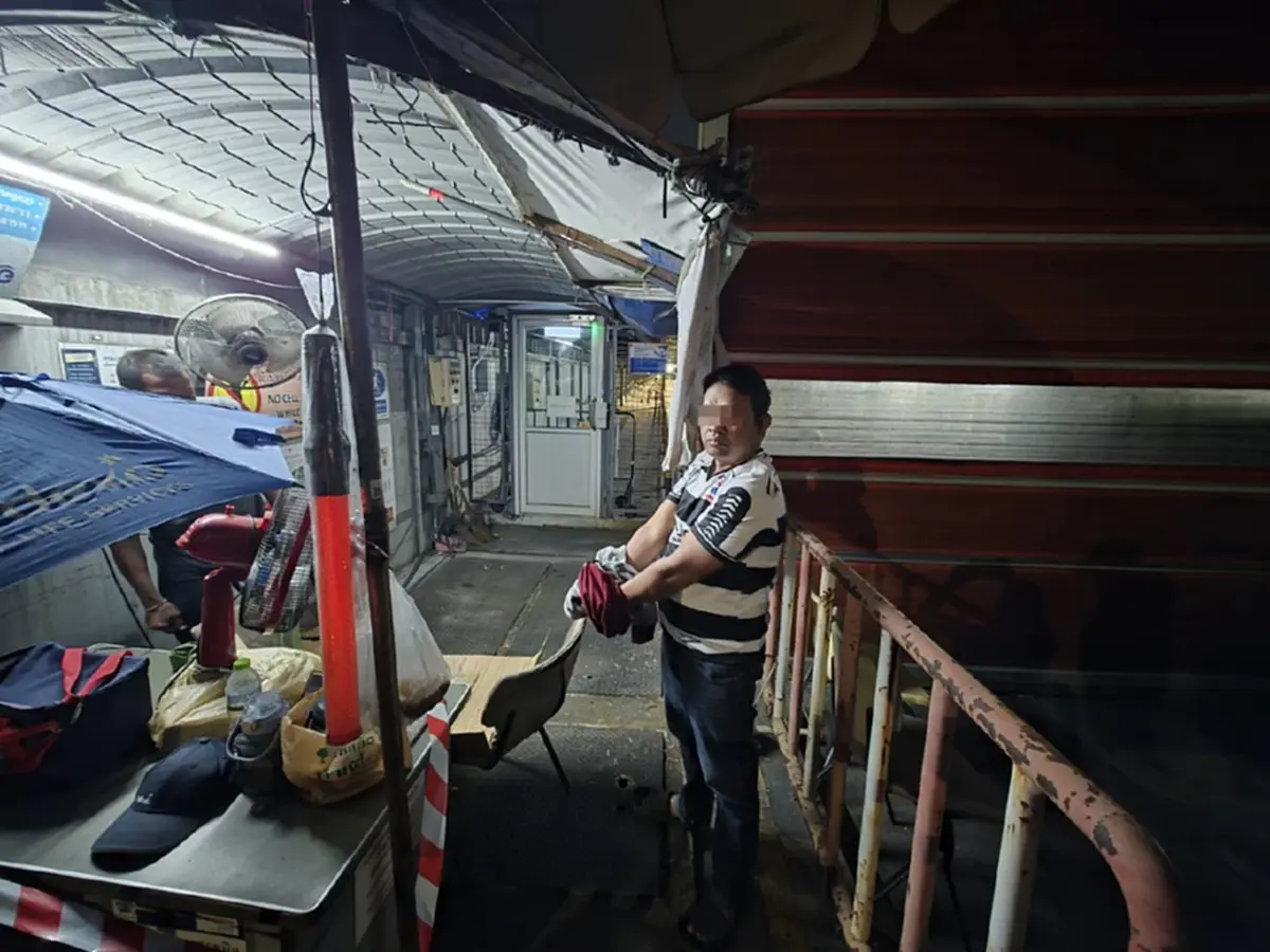 จับแล้ว รปภ.จ้วงเพื่อนร่วมงานดับคาป้อม ยอมสารภาพปมแค้น