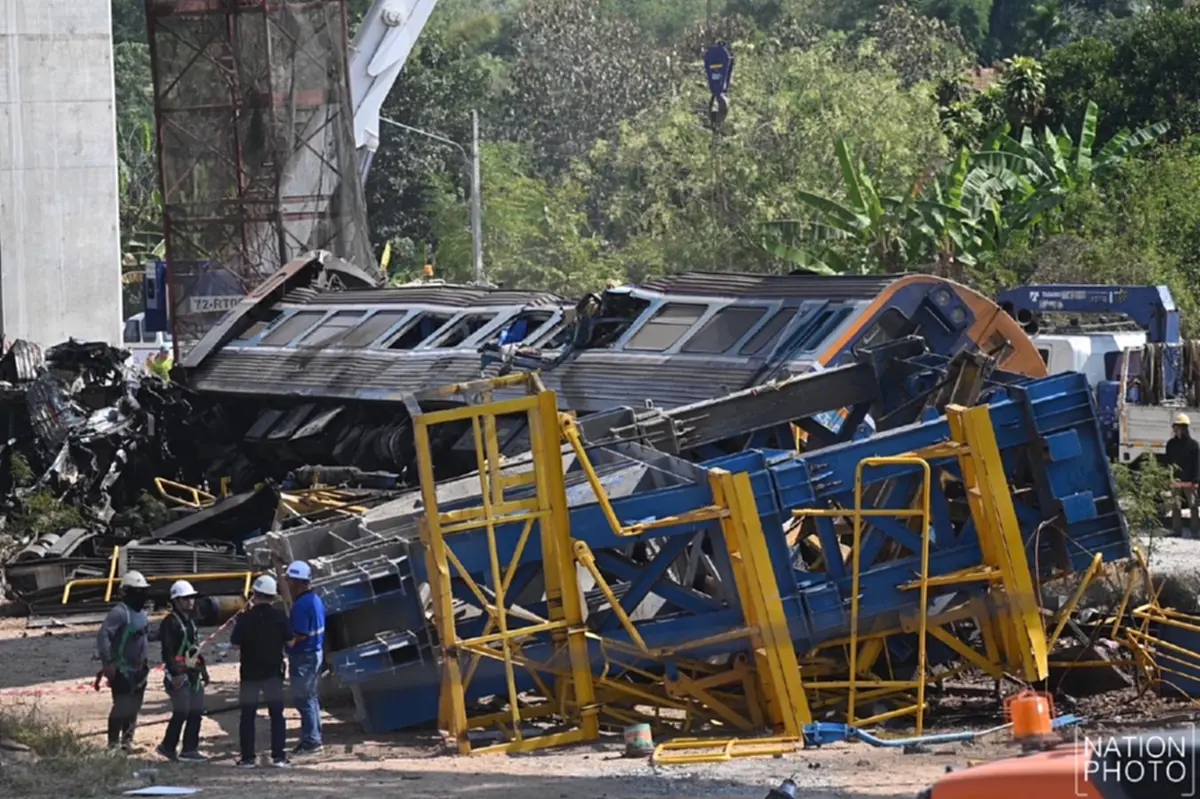เศร้าใจ เปิดสภาพภายในตู้รถไฟด่วนพิเศษ21 เพลิงลุกไหม้รุนแรง