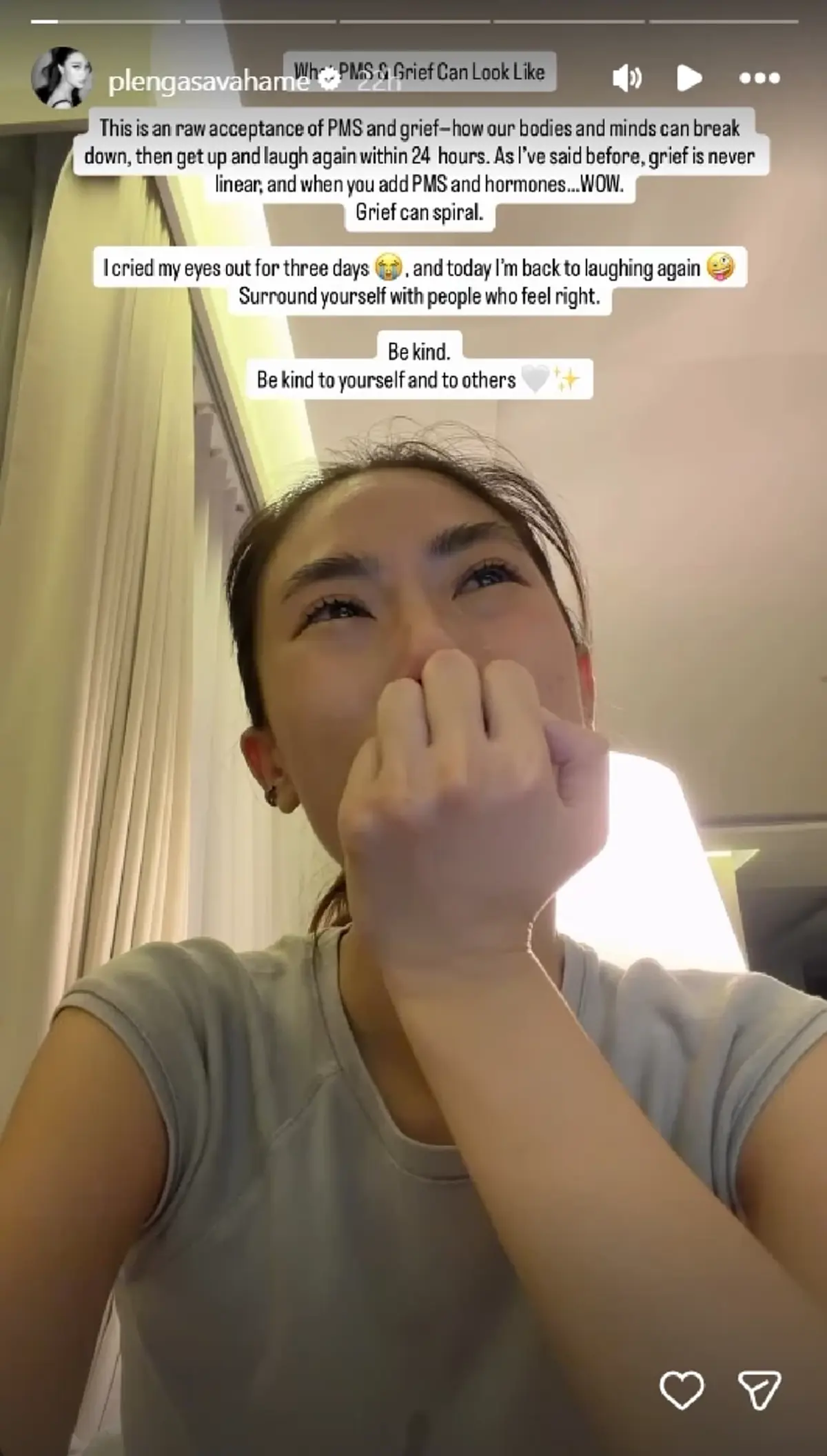 เพลง ชนม์ทิดา โพสต์ล่าสุด เปิดใจเหตุร้องไห้ 3 วันติด เกิดอะไรขึ้น