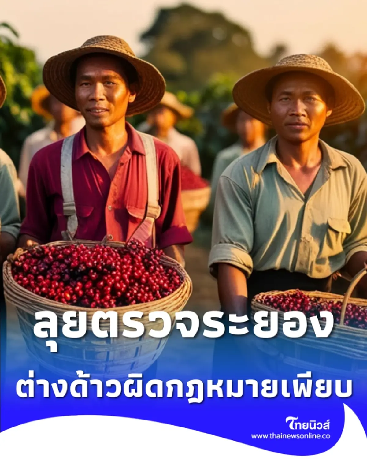 เตือนนายจ้าง-แรงงานต่างด้าว ฝ่าฝืนกฎหมาย ปรับหนัก-สั่งแบน