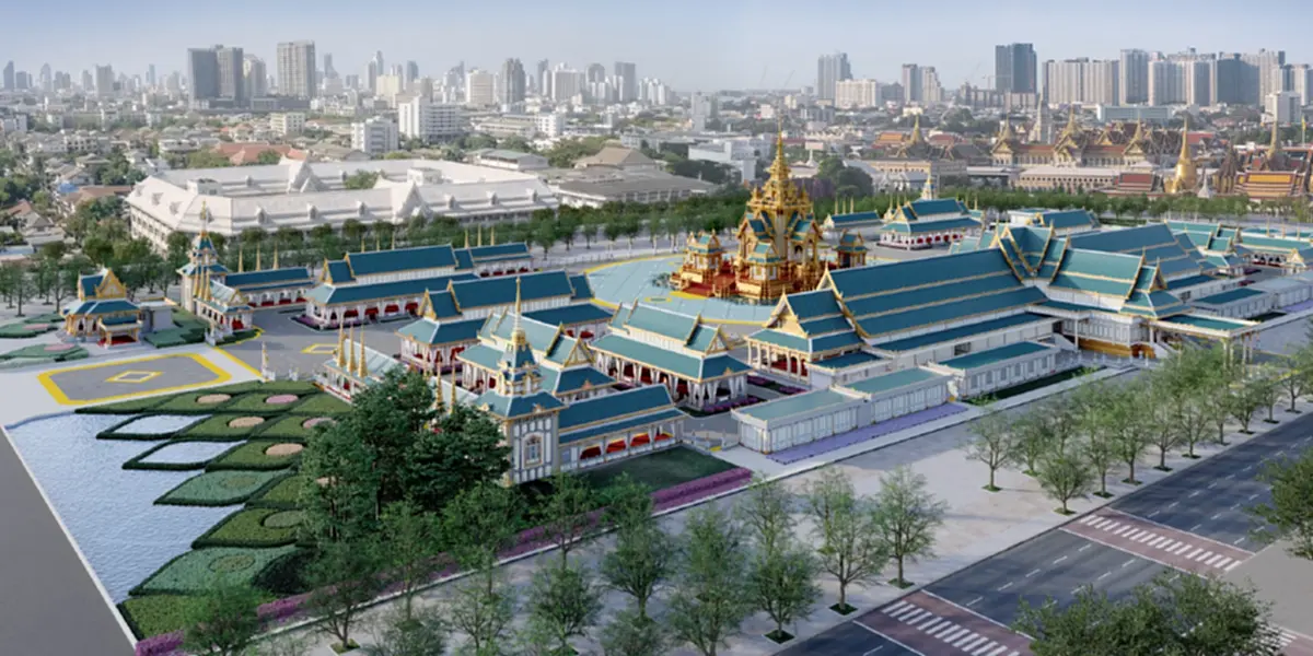 เปิดภาพแบบพระเมรุมาศ สมเด็จพระพันปีหลวง ยึดตามโบราณราชประเพณี