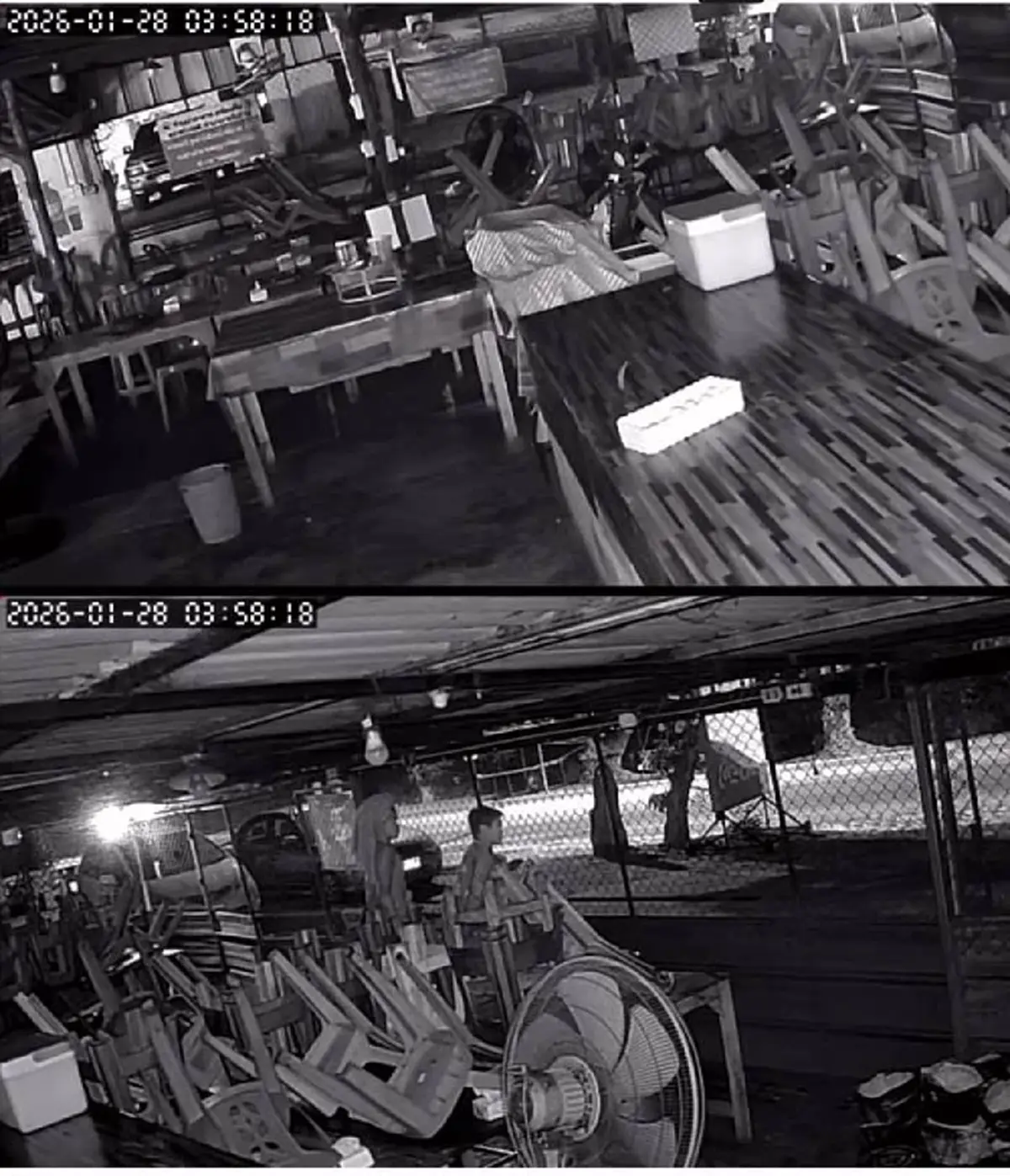 เสียงดนตรีลอยมา ร้านหมูกระทะเจอเงาดำรำหน้าศาลใต้ต้นโพธิ์ 100 ปี