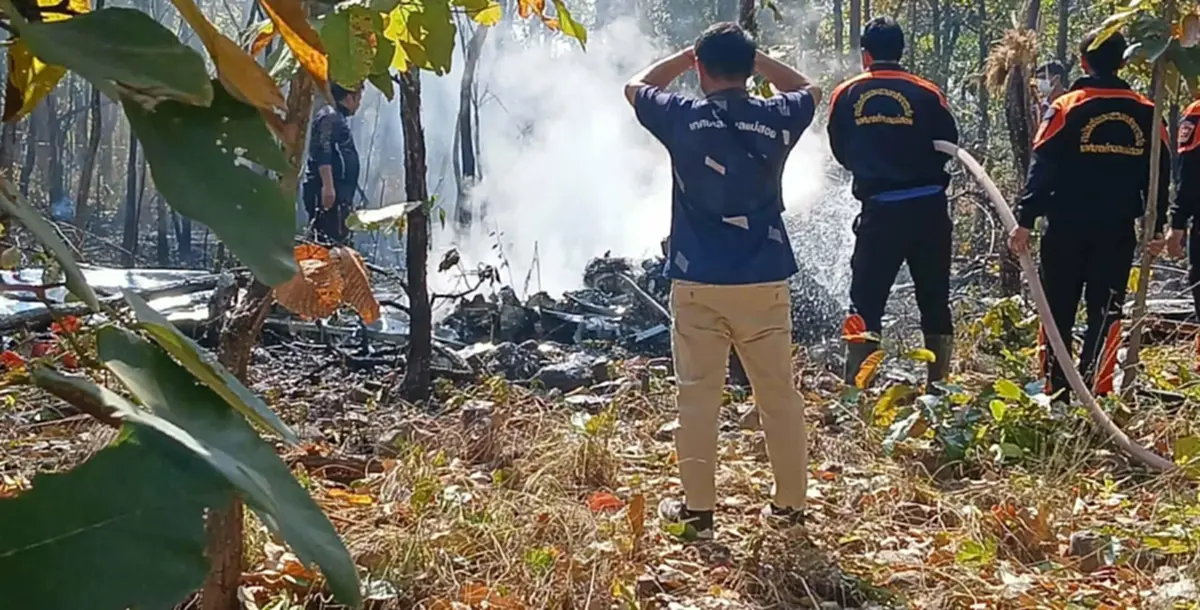 ด่วน เครื่องบินทหารตกกลางป่า ล่าสุด ยืนยันพบผู้เสียชีวิต