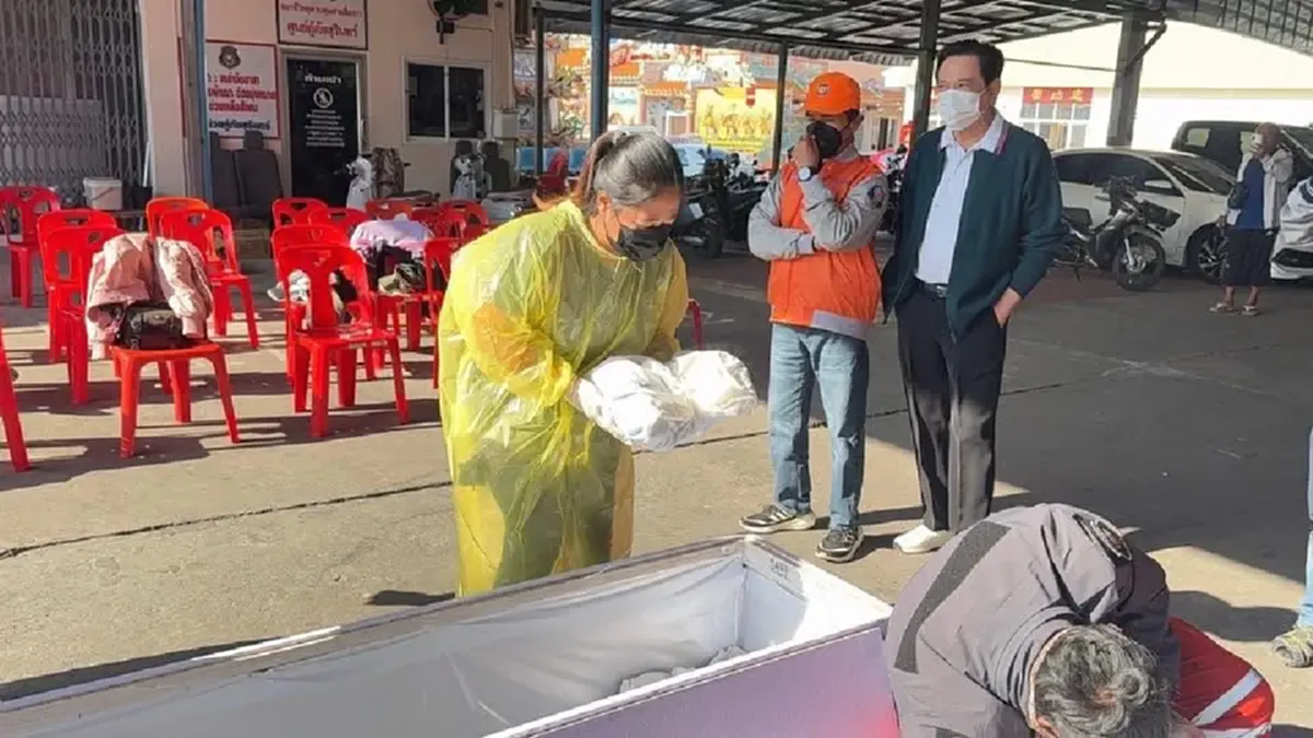 ฮือฮาเลขฝาโลง พิธีอาบน้ำแต่งตัวทารกแท้ง - คลอดก่อนกำหนด