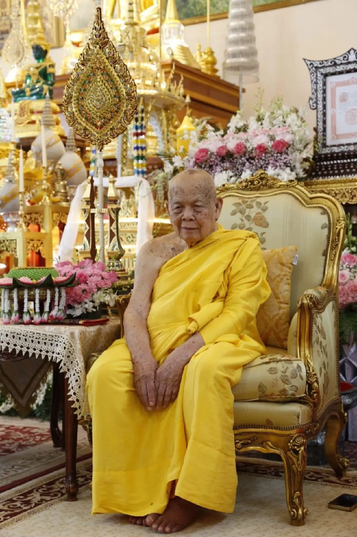 สุดอาลัย หลวงตาชี พระมหาเถระวงการพระธรรมทูตไทย มรณภาพ