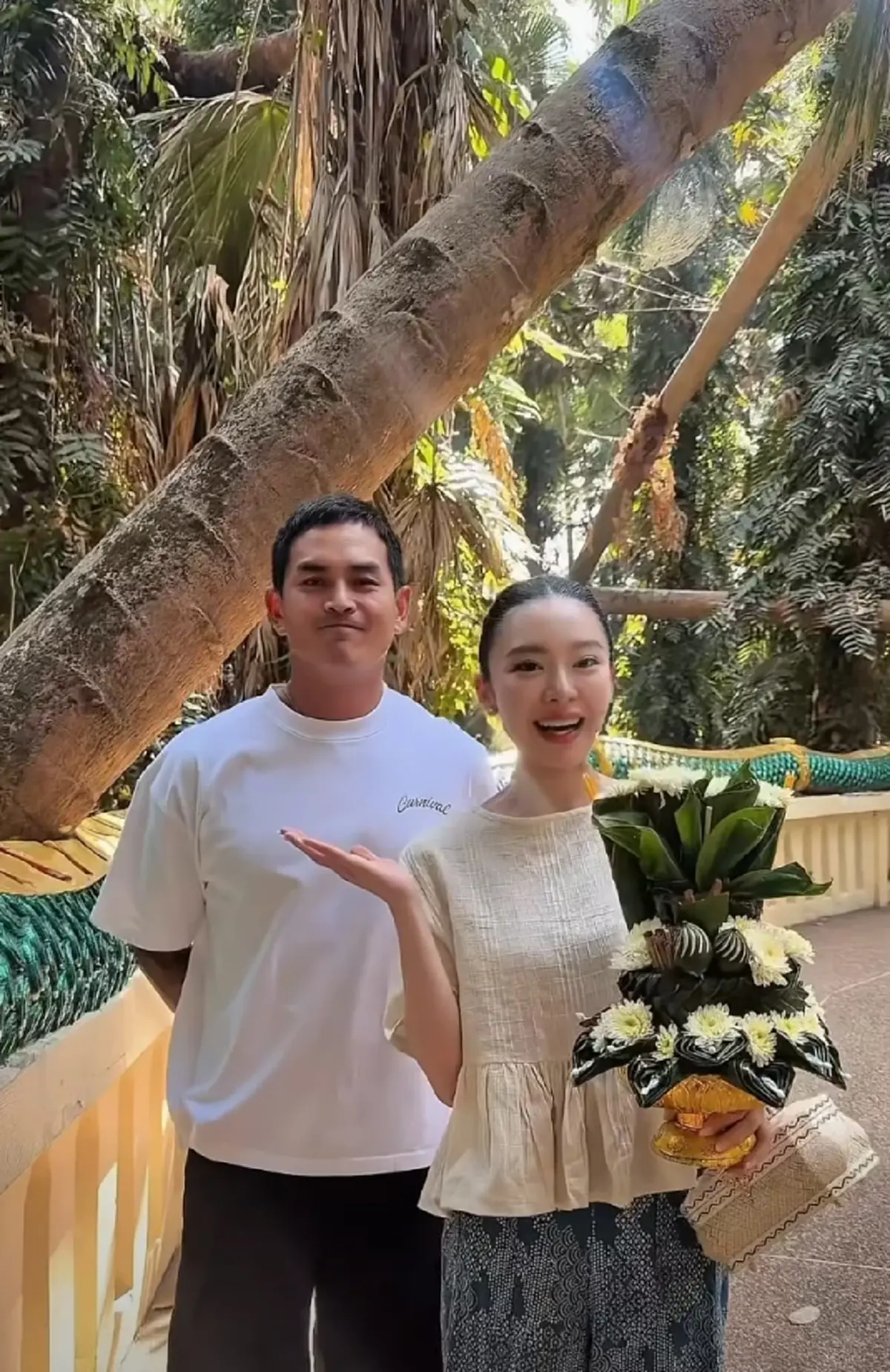 เลขขันน้ำมนต์ มายด์-สงกรานต์ บวงสรวงพ่อปู่ศรีสุทโธ คำชะโนด