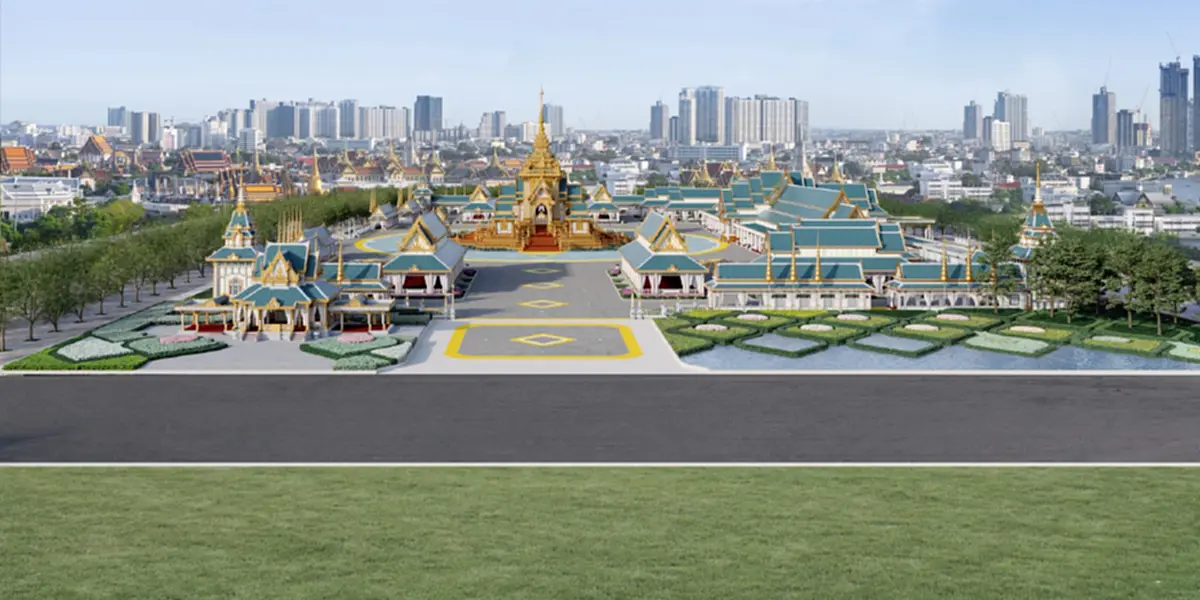 เปิดภาพแบบพระเมรุมาศ สมเด็จพระพันปีหลวง ยึดตามโบราณราชประเพณี