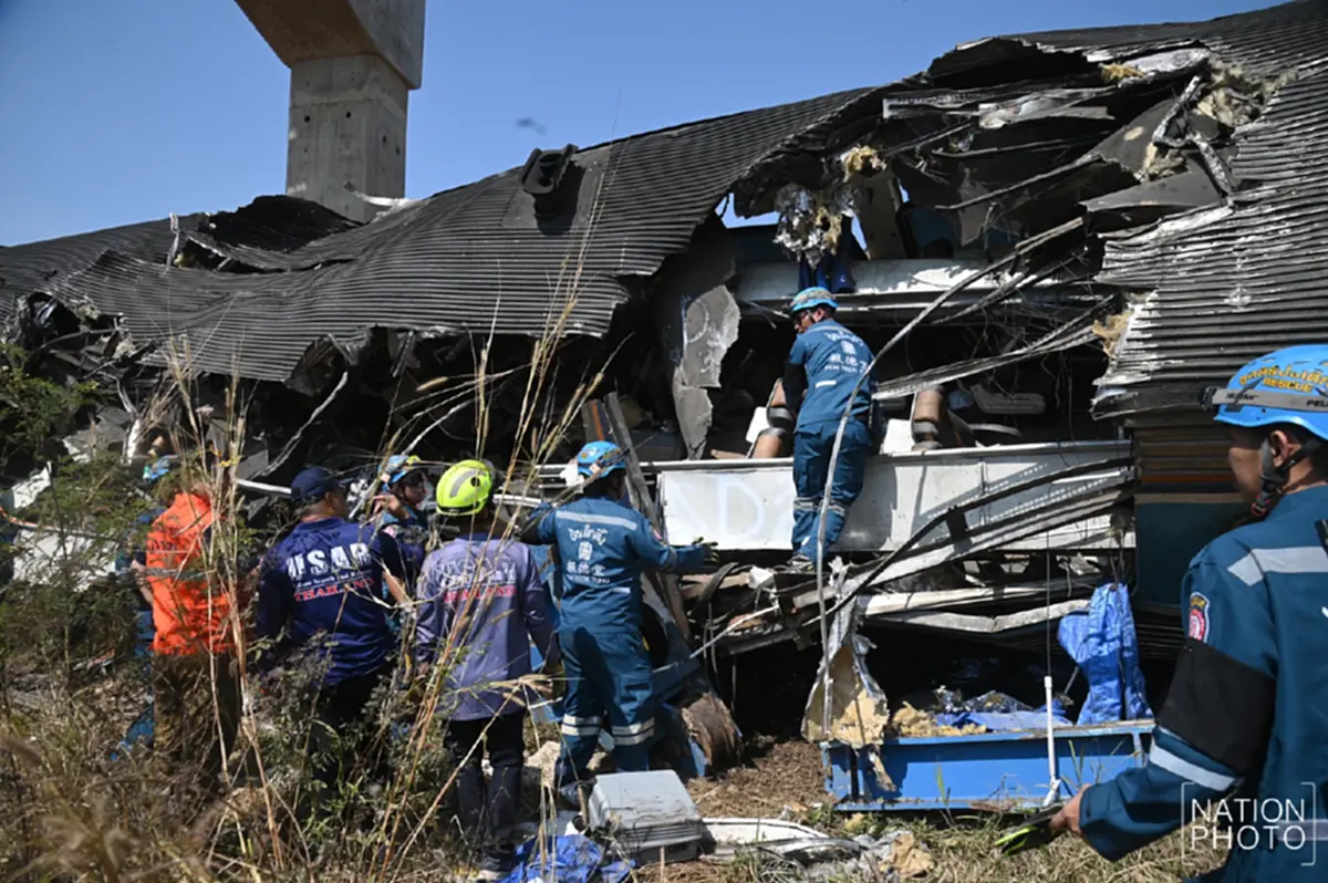 ลุงสัปเหร่อเล่าลางสังหรณ์ ก่อนเหตุเครนถล่ม ใจสลายต้องมาทำศพลูก