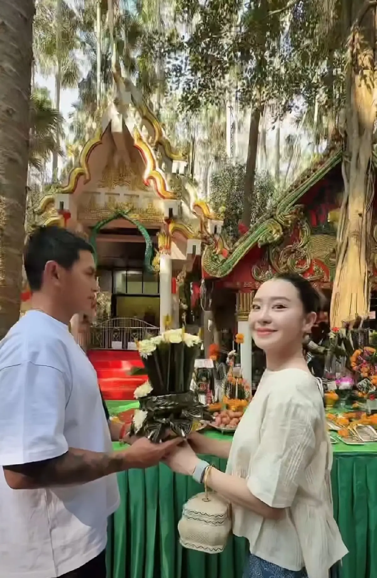 เลขขันน้ำมนต์ มายด์-สงกรานต์ บวงสรวงพ่อปู่ศรีสุทโธ คำชะโนด