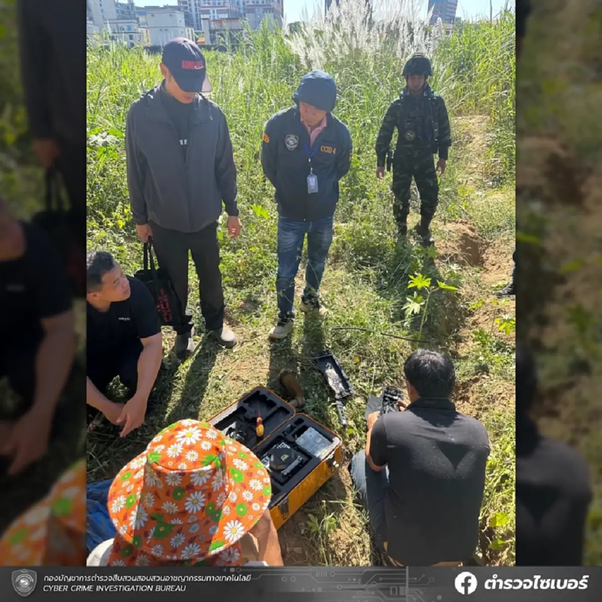 ตร.ไซเบอร์  ตัดสายอินเตอร์เน็ต หลังพบลอบส่งสัญญาณไปชเวก๊กโก