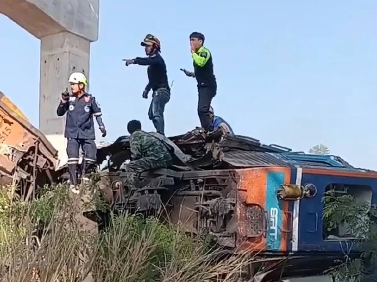 เปิดจำนวนผู้โดยสาร บนขบวนรถไฟมรณะ อ.สีคิ้ว บาดเจ็บเพียบ