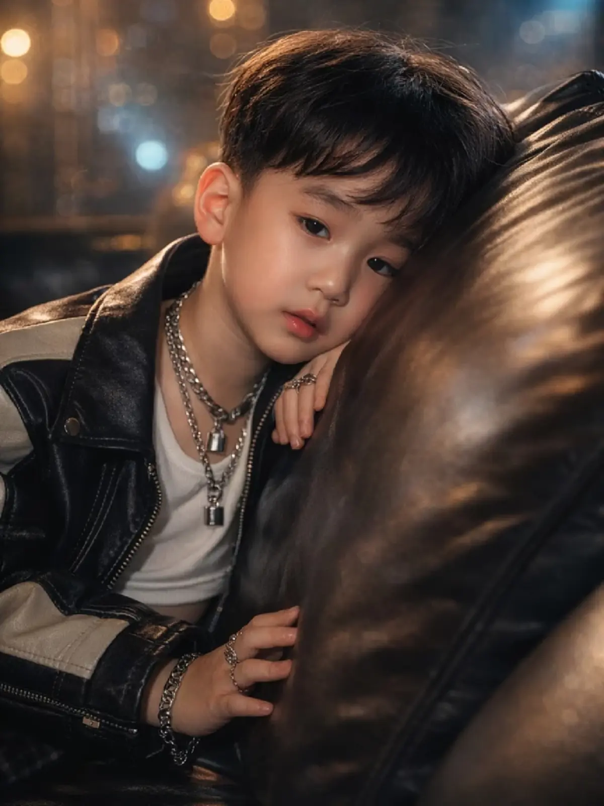  ออร่าจับตั้งแต่ยังไม่ 2 ขวบ  ลูกชาย “เป๊ก–นิว” ทำโซเชียลแตก