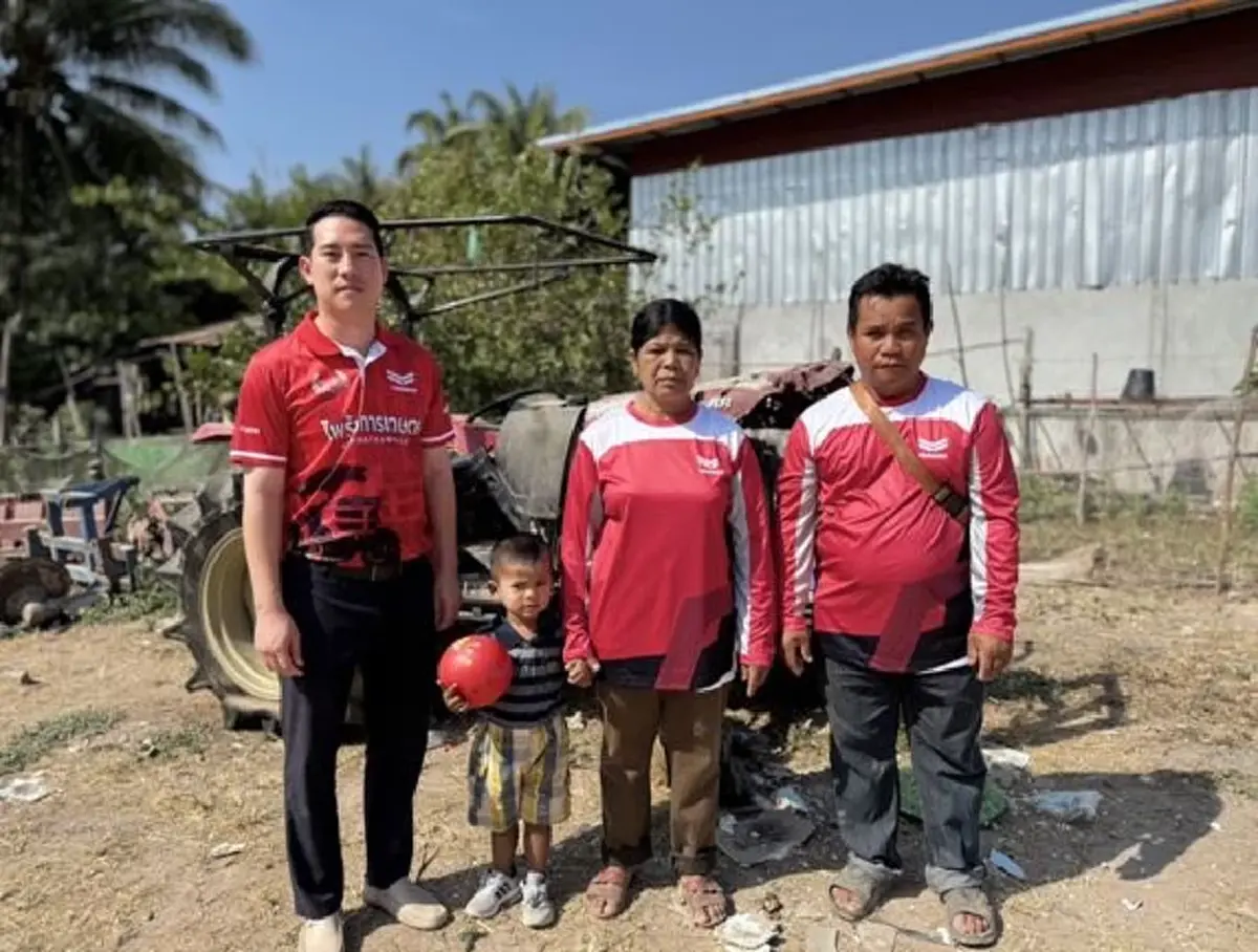 "Yanmar"ส่งมอบแทรกเตอร์คันใหม่ ทดแทนคันที่เสียหาย เหตุชายแดนไทย-กัมพูชา