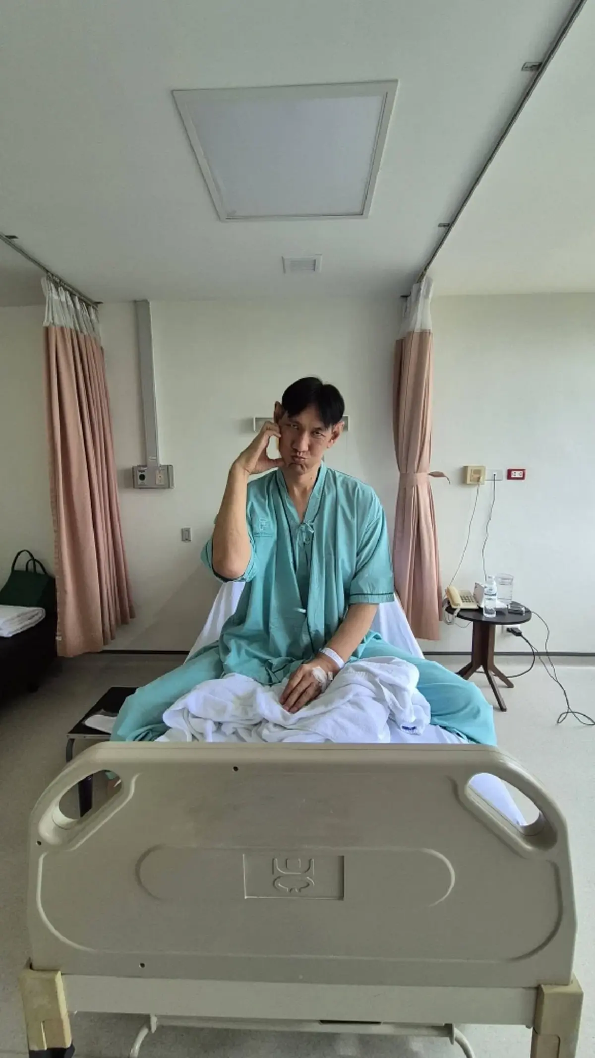 ภาพล่าสุด โยกเยก เชิญยิ้ม อัปเดตอาการป่วยหัวใจเต้นผิดจังหวะ