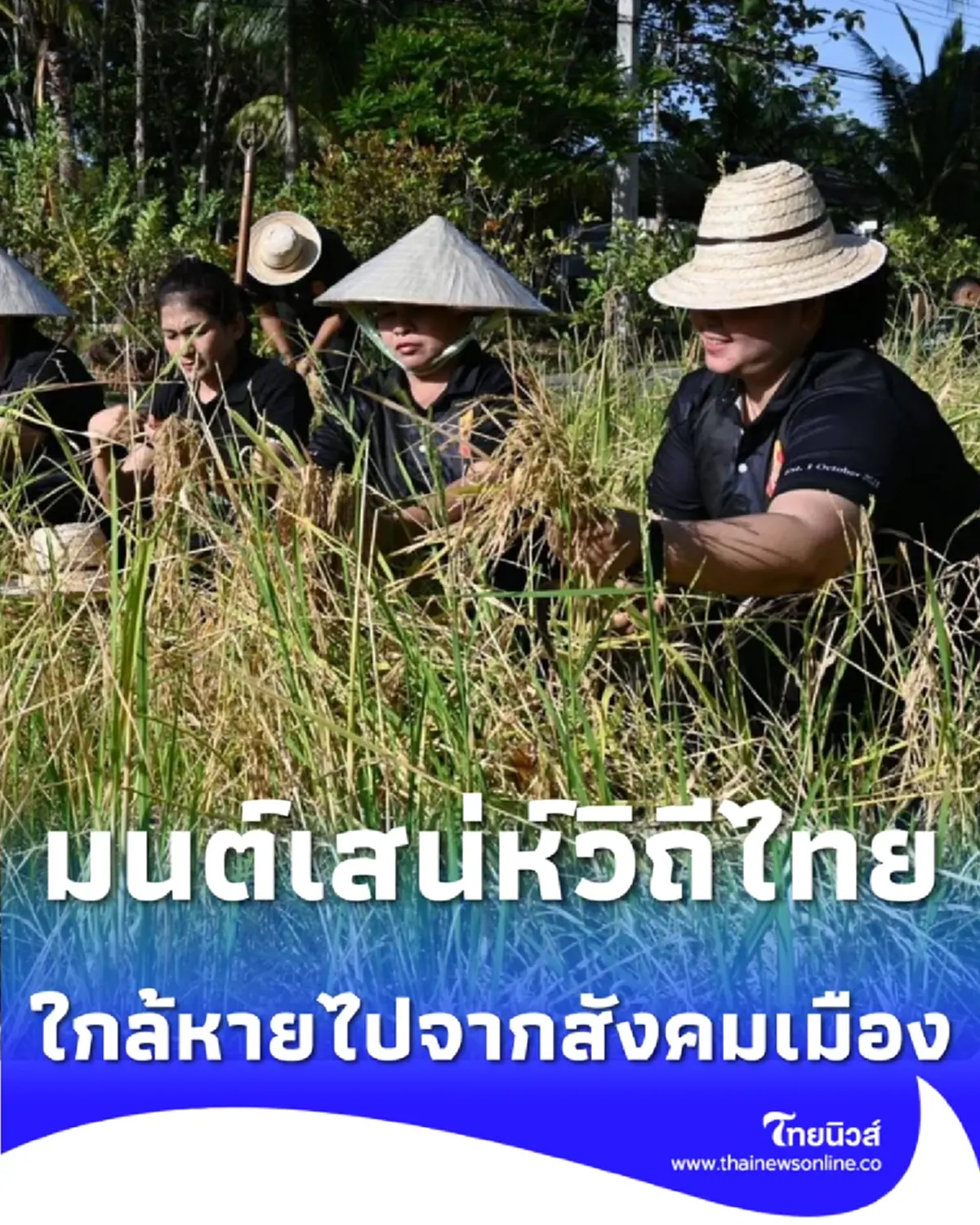 ภาพหาดูยาก มนต์เสน่ห์วิถีไทยที่ใกล้หายไปจากสังคมเมือง