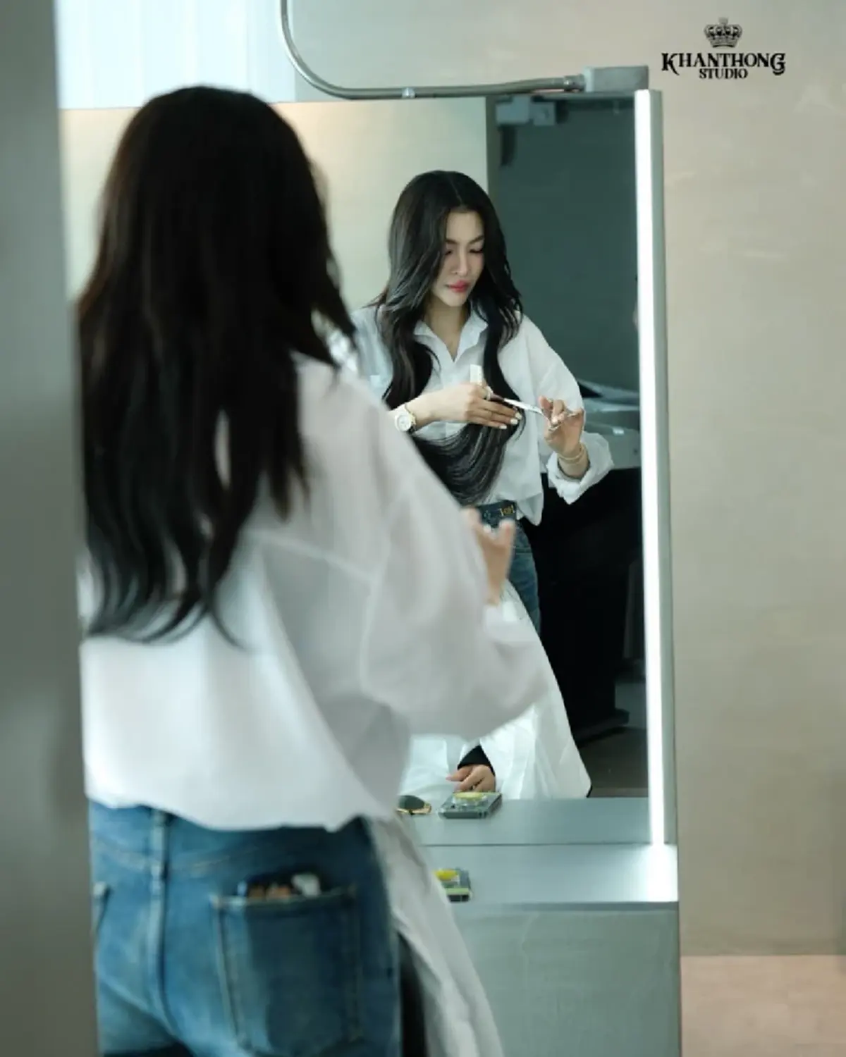 หัวละ85,000 ได้อะไรบ้าง เปิดแพ็กเกจ "ฝ้าย พีรญา"ตัดผม แค่150คิว