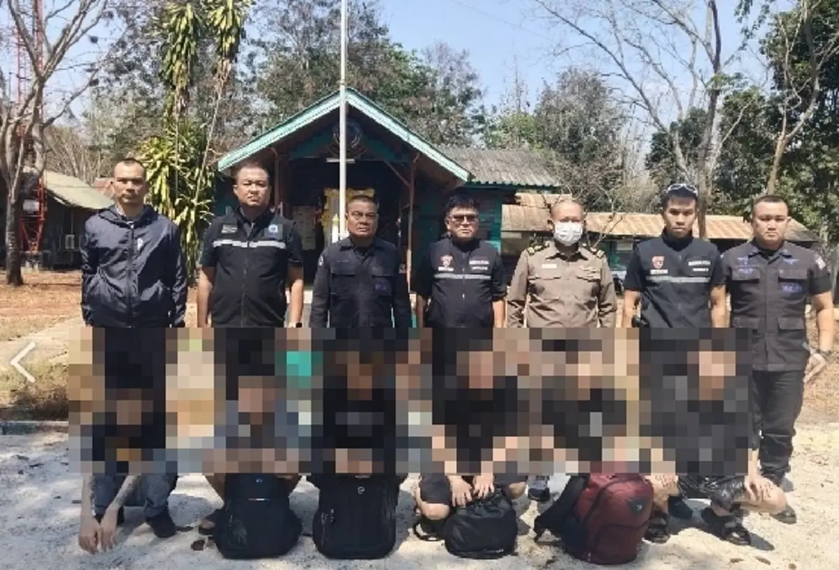 กองทัพเรือจับกุมกลุ่มจีนเทาเครือข่าย Cyber Scam จากประเทศกัมพูชา