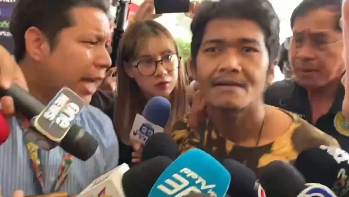 เปิดนาทีคุมตัว นายแอล ชายคลั่งเข้าโรงพัก เปิดคำพูดถึงสังคม