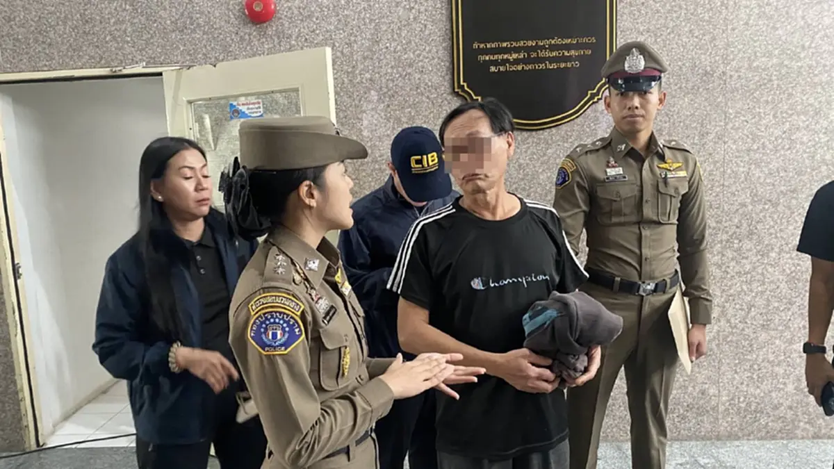 จับแล้ว "อาแปะ" เจ้าของร้านข้าวต้มหัวปลา กบดานในไทย 32 ปี มีลูก 3 คน