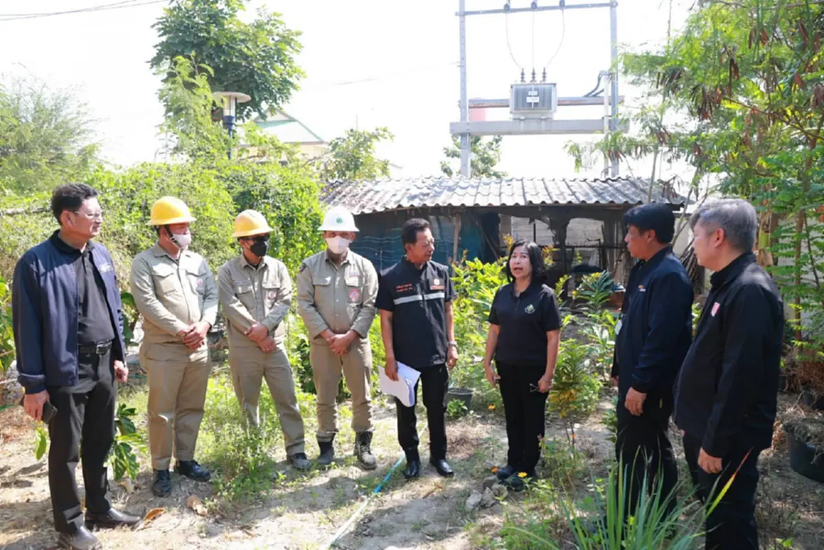 "MEA" ลงพื้นที่ กกต. สมุทรปราการ ยกระดับความมั่นคงระบบไฟฟ้าขั้นสูงสุดรองรับการเลือกตั้ง 69