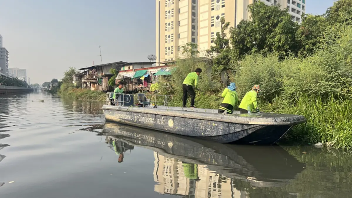 ปลัด กทม. ลุย 2 คลอง เร่งเขื่อนแสนแสบ-เปรมฯ เสร็จตามเป้าปี 70