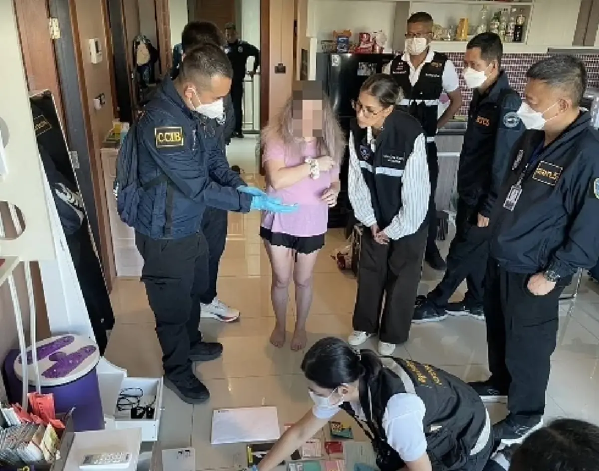 ตร.ไซเบอร์รวบสาวยูเครน หนีโกงแชร์ลูกโซ่ ซุกคอนโดภูเก็ต