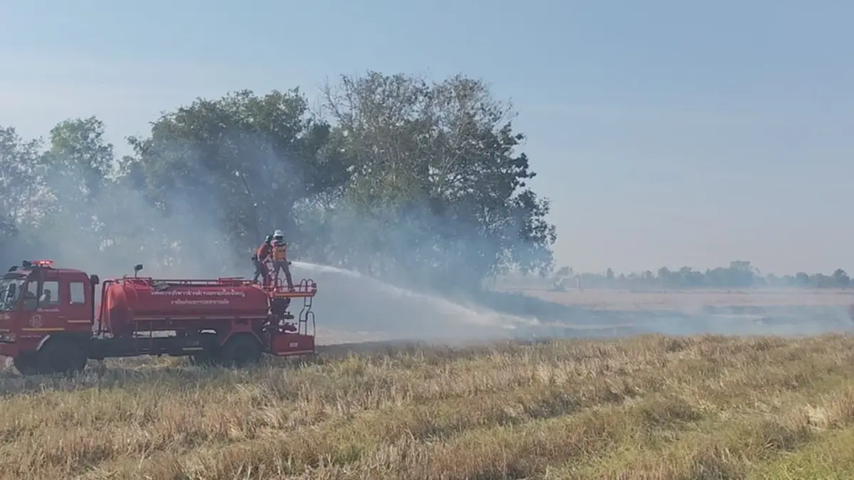 โคราชฝุ่น PM 2.5 พุ่งเกินมาตรฐาน ผู้ว่าฯสั่งคุมเข้มลักลอบเผา