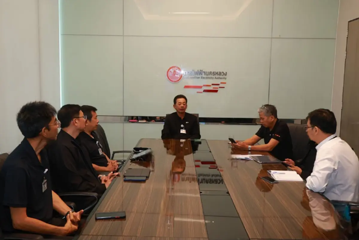 "MEA" ลงพื้นที่ กกต. สมุทรปราการ ยกระดับความมั่นคงระบบไฟฟ้าขั้นสูงสุดรองรับการเลือกตั้ง 69