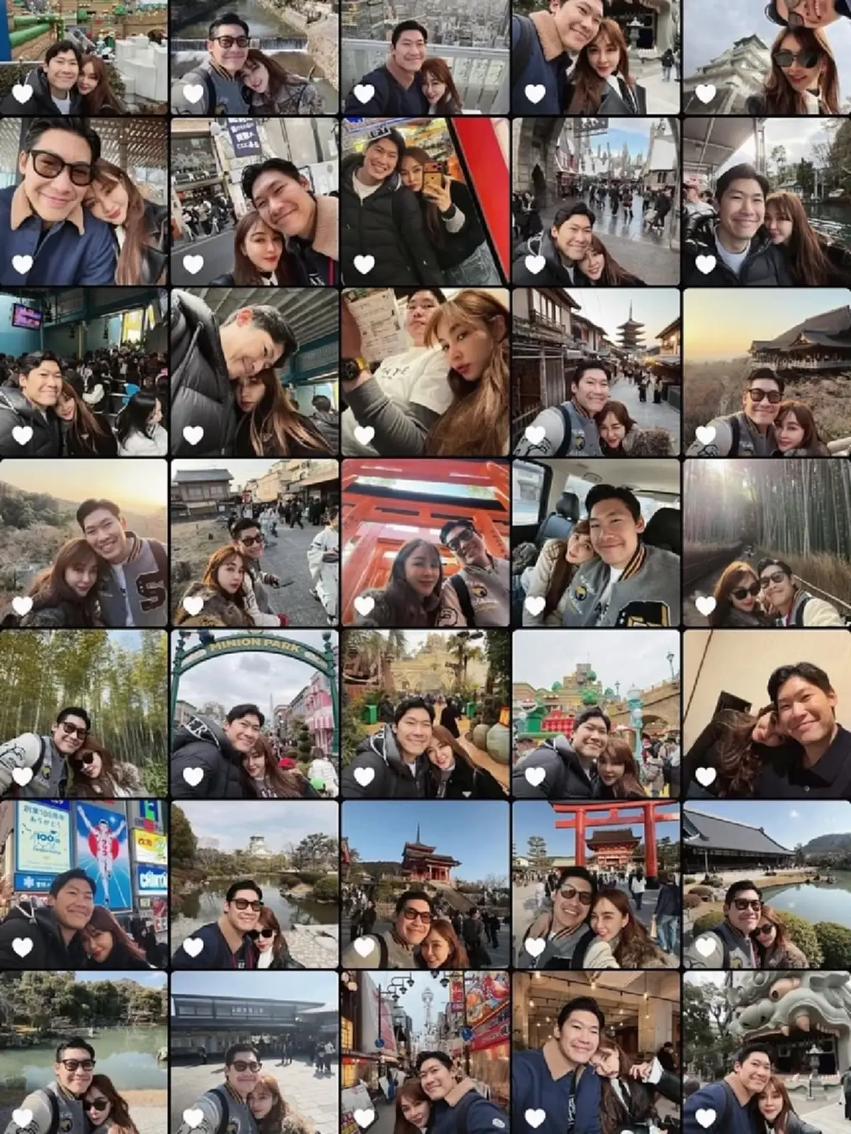 หวานเกินต้าน! “เป้ย ปานวาด” ลงภาพคู่ 35 ช็อต อวยพรวันเกิด “หมอต้น”