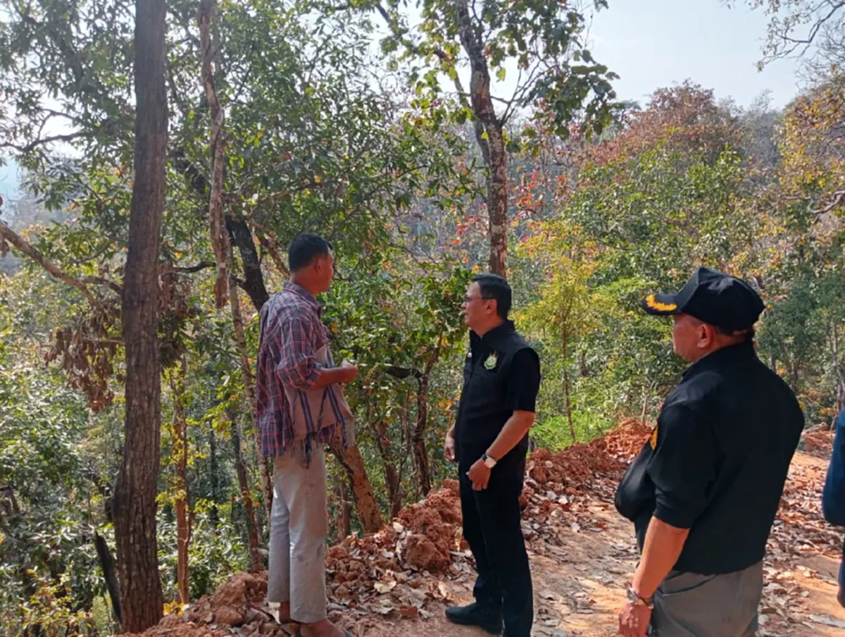 แฉเจ้าหน้าที่แอบอ้างงบรัฐ ตัดถนนป่า 6.6 กม. เร่งปิดถนนคืนป่า