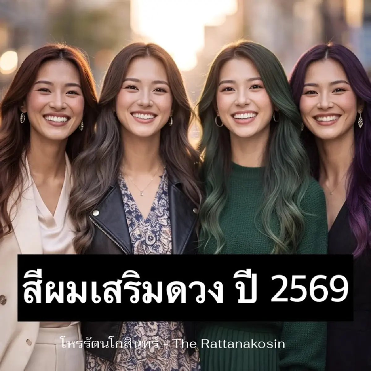 โหรดัง เปิด สีผมเสริมดวง ปี 2569 เปลี่ยนลุคครั้งเดียว ปังทั้งปี